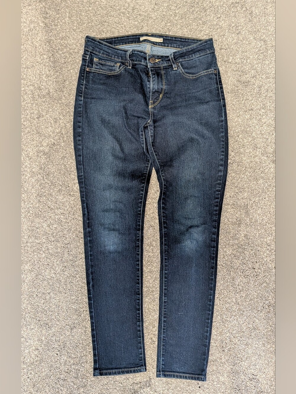 Levi's 711 Dark Indigo Skinny Jeans